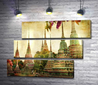 Храмовый комплекс Ват Пхо (Wat Pho) в Бангкоке