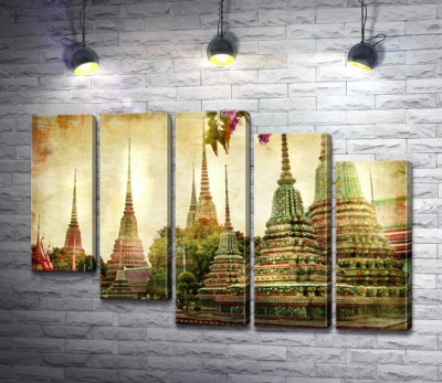 Храмовий комплекс Ват Пхо (Wat Pho) в Бангкоці 