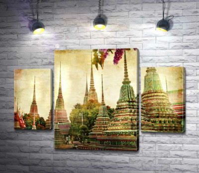 Храмовий комплекс Ват Пхо (Wat Pho) в Бангкоці 