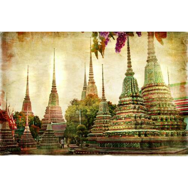 Храмовий комплекс Ват Пхо (Wat Pho) в Бангкоці 