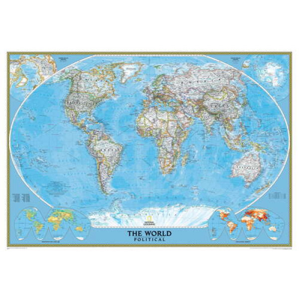 Докладна політична карта світу