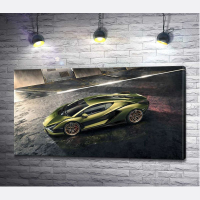 Автомобіль супергібрид Ламборгіні (Lamborghini Sian)