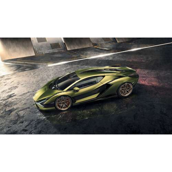 Автомобіль супергібрид Ламборгіні (Lamborghini Sian)