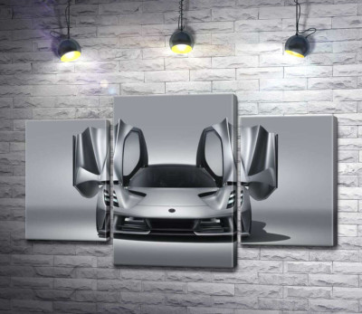Витонченість форм спортивного автомобіля Lotus Evija