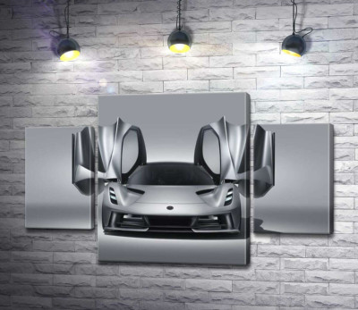 Витонченість форм спортивного автомобіля Lotus Evija