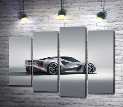 Удивительный дизайн электрического спортивного автомобиля Lotus Evija
