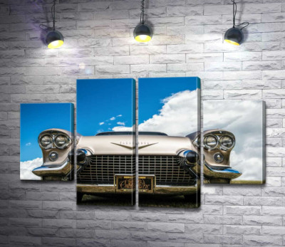 Золоте покриття автомобіля Кадилак (Cadillac Eldorado Seville) 1957 року