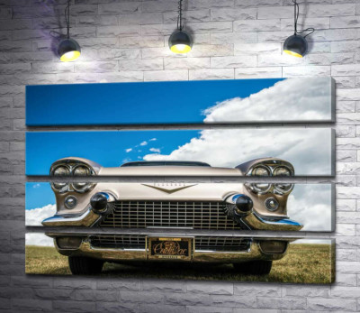 Золоте покриття автомобіля Кадилак (Cadillac Eldorado Seville) 1957 року