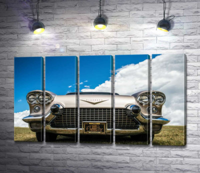 Золоте покриття автомобіля Кадилак (Cadillac Eldorado Seville) 1957 року