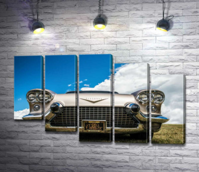Золоте покриття автомобіля Кадилак (Cadillac Eldorado Seville) 1957 року