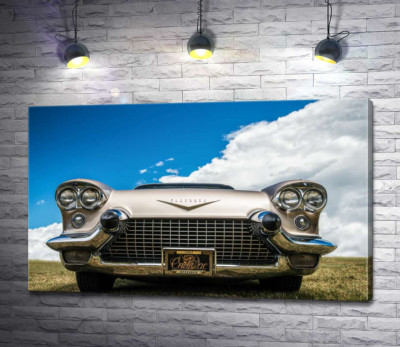 Золотое покрытие автомобиля Кадиллак (Cadillac Eldorado Seville) 1957 года