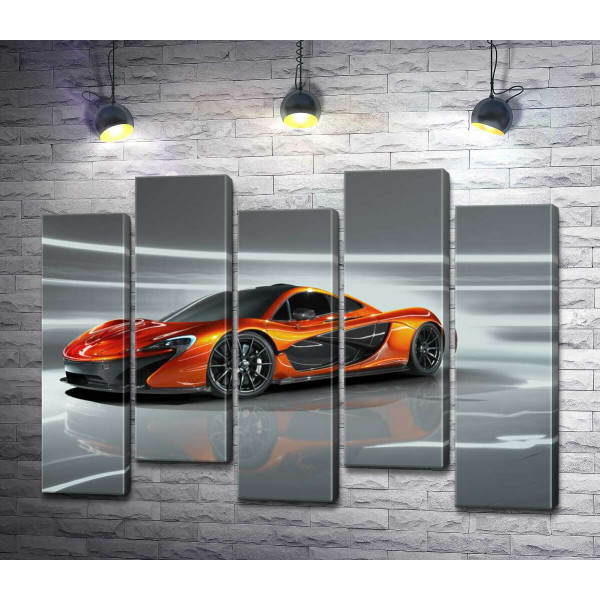 Бурштиновий блиск спортивного автомобіля McLaren P1