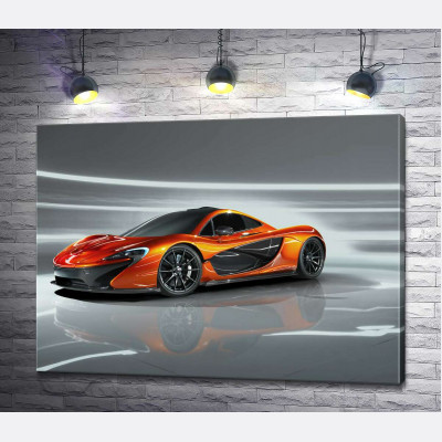 Бурштиновий блиск спортивного автомобіля McLaren P1