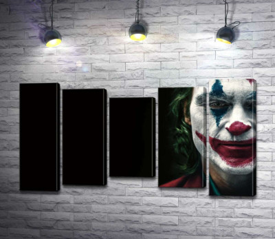 Джокер (Joker) нафарбований шарами гриму