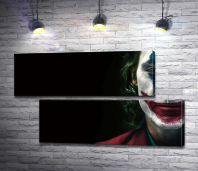 Джокер (Joker) нафарбований шарами гриму