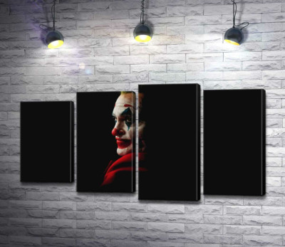 Профіль Джокера (Joker) розсіюється в тіні 
