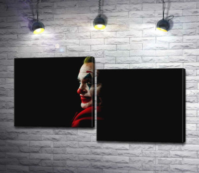 Профіль Джокера (Joker) розсіюється в тіні 