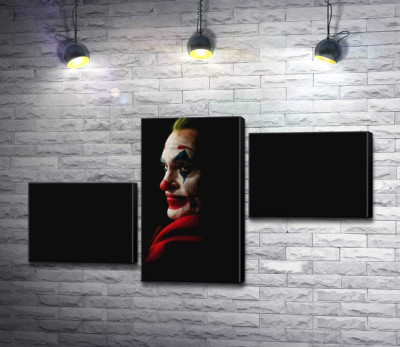 Профіль Джокера (Joker) розсіюється в тіні 