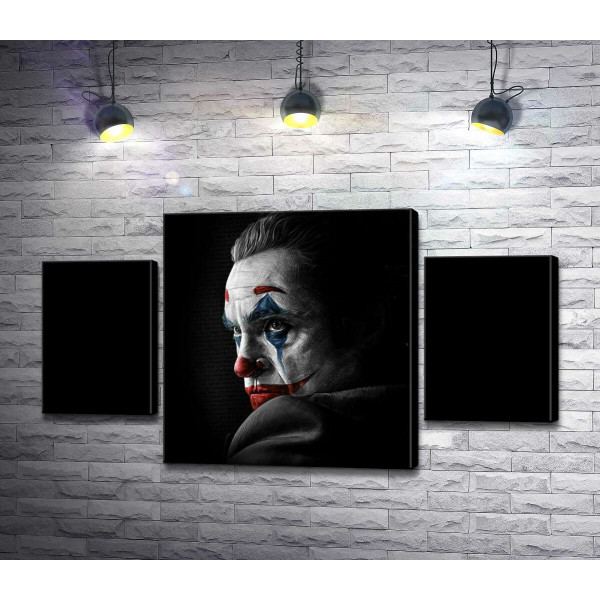 Сумний погляд Джокера (Joker) з тіні