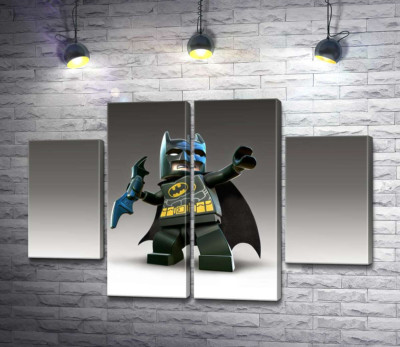 Лего Бетмен (Batman) із зброєю, електронним бетарангом