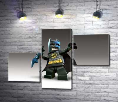 Лего Бетмен (Batman) із зброєю, електронним бетарангом