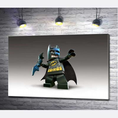 Лего Бетмен (Batman) із зброєю, електронним бетарангом
