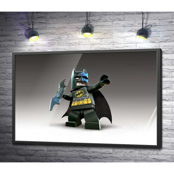 Лего Бетмен (Batman) із зброєю, електронним бетарангом
