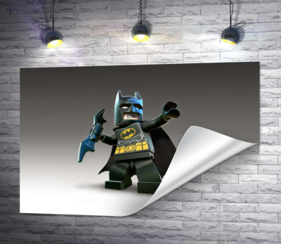 Лего Бетмен (Batman) із зброєю, електронним бетарангом