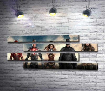 Супергерої з фільму "Ліга Справедливості" (Justice League)