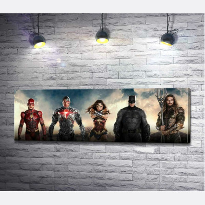 Супергерої з фільму "Ліга Справедливості" (Justice League)