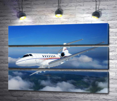 Американський корпоративний літак Hawker 400 піднявся в небо