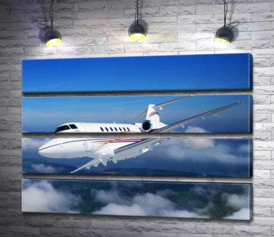 Американський корпоративний літак Hawker 400 піднявся в небо