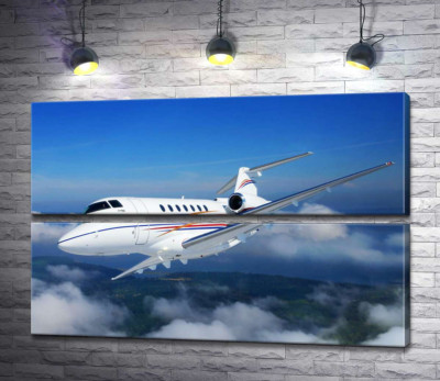 Американський корпоративний літак Hawker 400 піднявся в небо