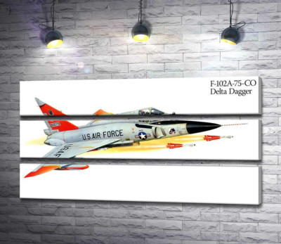 Convair F-102 Delta Dagger – самолет-истребитель американского производства