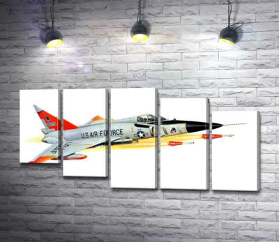 Convair F-102 Delta Dagger - літак-винищувач американського виробництва