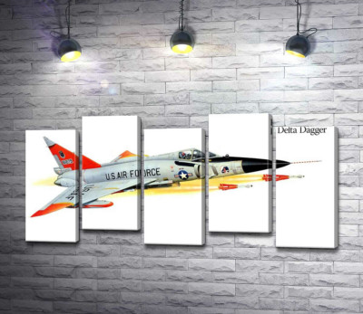 Convair F-102 Delta Dagger – самолет-истребитель американского производства