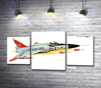 Convair F-102 Delta Dagger – самолет-истребитель американского производства