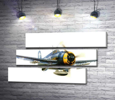 "Пекельний кіт" - американський палубний винищувач Grumman F6F Hellcat
