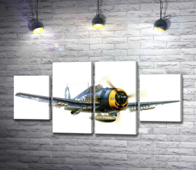 "Пекельний кіт" - американський палубний винищувач Grumman F6F Hellcat