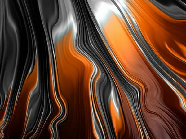 Карамельно-сірі хвилі абстракції