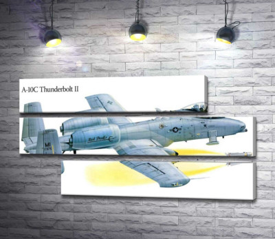 Штурмовик Fairchild-Republic A-10C Thunderbolt II производства США