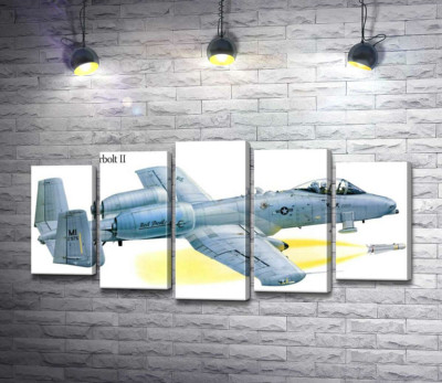 Штурмовик Fairchild-Republic A-10C Thunderbolt II виробництва США