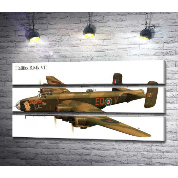 Британський бомбардувальник Handley Page Halifax