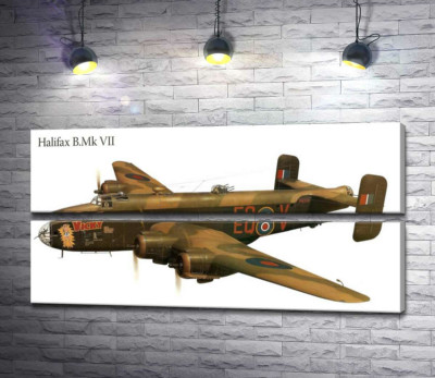 Британський бомбардувальник Handley Page Halifax