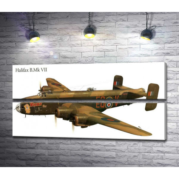 Британський бомбардувальник Handley Page Halifax