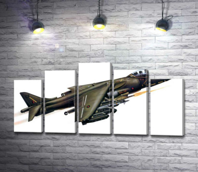 Новий британський штурмовик McDonnell Douglas Harrier II GR.7