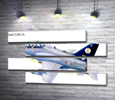 Британский легкий штурмовик Hawker Siddeley Hawk 1А