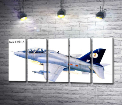 Британский легкий штурмовик Hawker Siddeley Hawk 1А