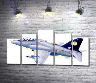 Британський легкий штурмовик Hawker Siddeley Hawk 1А