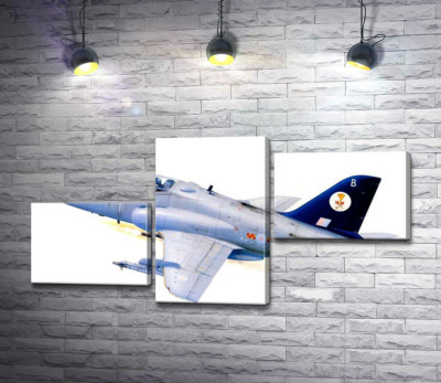 Британський легкий штурмовик Hawker Siddeley Hawk 1А